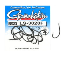 Гачок Gamakatsu LS-3020F N / L Black # 2 13шт
