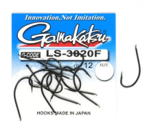 Крючок Gamakatsu LS-3020F N/L Black #6 16шт