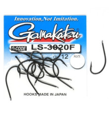 Крючок Gamakatsu LS-3020F N/L Black #6 16шт