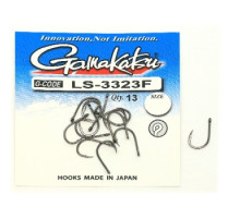 Hook Gamakatsu LS-3323F N / L Black # 6 9pcs 