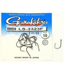 Крючок Gamakatsu LS-3323F N/L Black #10 13шт 