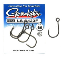 Крючок Gamakatsu LS-3423F N/L Black #1/0 5шт