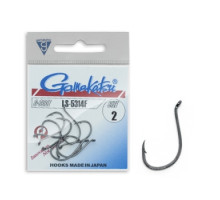 Крючок Gamakatsu LS-5314F Black #2 8шт 