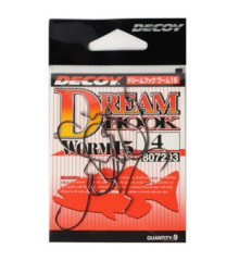 Decoy Worm 15 Dream Hook 4, 9pcs