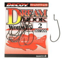 Крючок Decoy Worm 15 Dream Hook 2, 9шт
