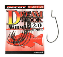 Decoy Worm 15 Dream Hook 2/0, 8pcs
