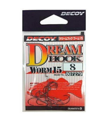 Decoy Worm 15 Dream Hook 8, 9pcs