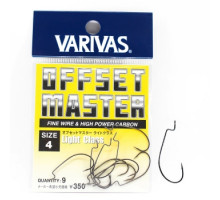 Гачок офсетний Varivas Offset Master Light Class #4 9шт.