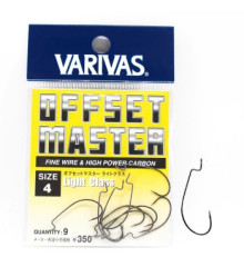 Крючок оффсетный Varivas Offset Master Light Class #4 9шт.
