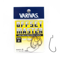 Offset hook Varivas Offset Master Light Class #3 9pcs.