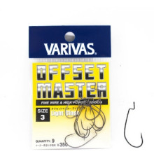 Крючок оффсетный Varivas Offset Master Light Class #3 9шт.
