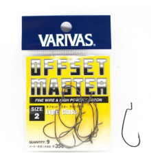 Крючок оффсетный Varivas Offset Master Light Class #2 9шт.