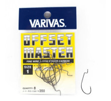 Гачок офсетний Varivas Offset Master Light Class #1 8шт.