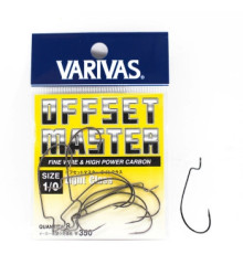 Крючок оффсетный Varivas Offset Master Light Class #1/0 8шт.