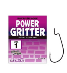 Крючок оффсетный Varivas Rock-On Power Gritter #1 6шт.