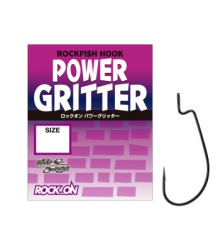 Крючок оффсетный Varivas Rock-On Power Gritter #5/0 4шт.