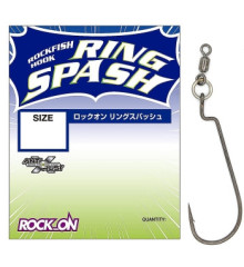 Крючок оффсетный Varivas Rock-On Spash #3/0 5шт.