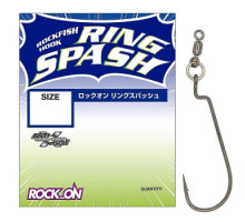 Гачок офсетний Varivas Rock-On Ring Spash #3/0 4шт.