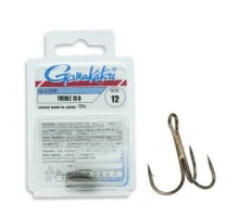 Gamakatsu Hook Treble 13B Bronze # 12 10pcs