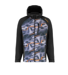 Куртка Viverra Softshell Infinity Hoody Black Camo Orange S