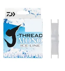 Леска Daiwa J-Thread Mono Ice Line 50m 1.3kg 0.13mm #Clear