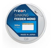 Леска Daiwa N`Zon Sinking Feeder Mono 0.18mm 2.35kg 300m Brown