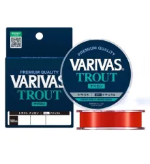 Леска Varivas Trout Orange 100m 2.72kg 0.205mm