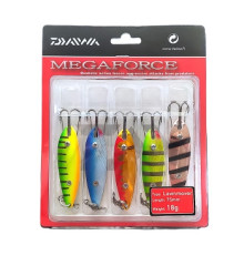 Набор блесен Daiwa Megaforce Lawnmover 75mm 18g 5pcs