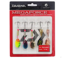 Набір блешень Daiwa Megaforce Spinner Kits 3