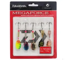 Набір блешень Daiwa Megaforce Spinner Kits 3