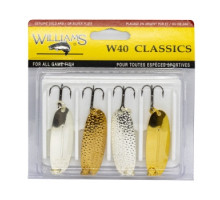 Набор блесен Williams Classic 4-Pack W40 Kit