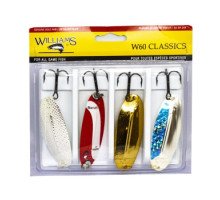 Набір блешень Williams Classic 4-Pack W60 Kit