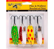 Williams Pike/Walleye 4-Pack Williams Kit