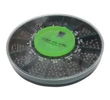 Set of sinkers Maver Scatola Pallini Supercalibrati 250g No. 3-7/0