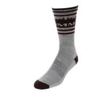 Simms Daily Sock Treeline Mahogany L