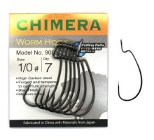 Оффсетный крючок BKK Chimera CD #1/0