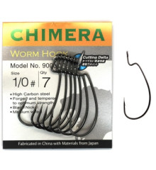 Оффсетный крючок BKK Chimera CD #1/0
