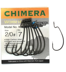 Оффсетный крючок BKK Chimera CD #2/0