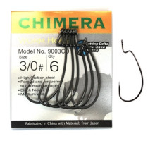 Оффсетный крючок BKK Chimera CD #3/0