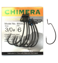 Оффсетный крючок BKK Chimera CD #3/0