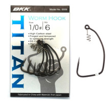 Offset hook with lock BKK Titan #1/0