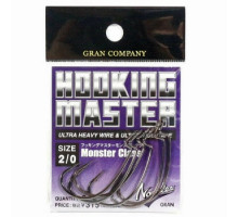 Крючок оффсетный Varivas Nogales Hooking Master, Monster, #2/0
