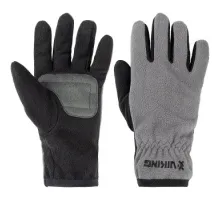 Viking Fishing Maverick Gloves L 5 cut finger+cover #grey-graphite