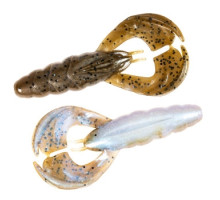 Floating silicone ZMAN Hella Crawz 3pc #The Deal