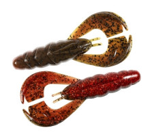 Плавающий силикон ZMAN Hella Crawz 3pc #Hot Craw