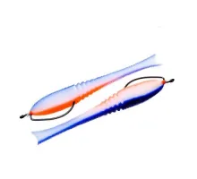 Поролонова рибка Dancing Fish 5,5 (Reverse Tail) Офсет #109 (5шт)