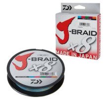 Cord Daiwa J-Braid X8 Multi Color 300m 18.0kg 0.24mm #3.0