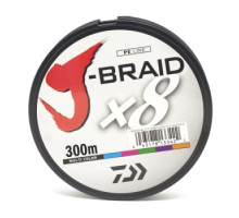 Шнур Daiwa J-Braid X8 0,42mm-300m MULTI COLOR