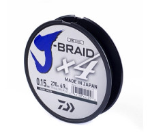 Шнур Daiwa J-Braid X4E 0,15mm-270m Dark Green