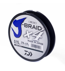 Шнур Daiwa J-Braid X4E 0,15mm-270m Dark Green